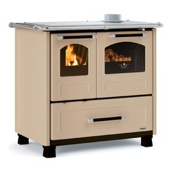Cucina legna 7,5kW FAMILY 4,5 Caramello 4 stelle (96,4x64,2x85,3cm)