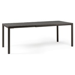 Tavolo da esterno alluminio TEVERE 147 Extensible Allungabile Antracite (147-211x90x76,5cm) 49452 02 000