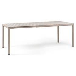 Tavolo da esterno alluminio TEVERE 147 Extensible Allungabile Corda (147-211x90x76,5cm) 49469 24 000