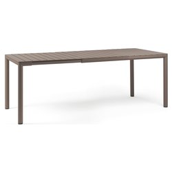 Tavolo da esterno alluminio TEVERE 147 Extensible Allungabile Tortora (147-211x90x76,5cm) 49459 10 000