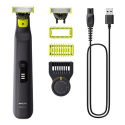 Rasoio barba ONEBLADE PRO 360 Face & Body Black e Lime QP6542 15