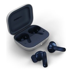 Auricolari microfono bluetooth MOTO BUDS+ Tim Tws Starlight blue