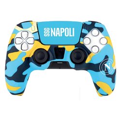 Cover gamepad PLAYSTATION 5 Napoli Camo Azzurro COP50005