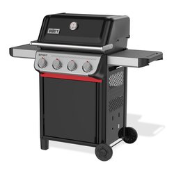 Barbecue GPL E 410 con griglia, forno SPIRIT Nero e Silver 1500888