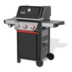 Barbecue GPL E 335 con griglia, forno SPIRIT Nero e Silver 1500915