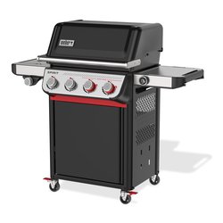 Barbecue GPL Ep 435 con griglia, forno SPIRIT Nero e Silver 1500961
