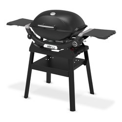 Barbecue GPL Q2200N Connect con stand con griglia, forno WEBER Q Nero 1501099