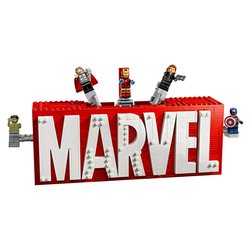 Logo e Minifigure ( 931 pz ) MARVEL SUPER HEROES 76313