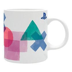 Tazza mug Ceramica (320ml) Logo Symbol Shapes PLAYSTATION Multicolor ABYMUGA634