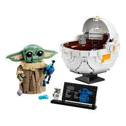 Grogu e carrozzina ( 1048 pz ) STAR WARS 10a+ 75403