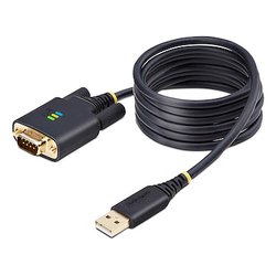 Cavo adattatore USB a Null Modem Black 2m 1P6FFCN USB SERIAL