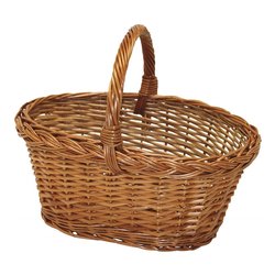 Cesto funghi (39x29x30cm) Marrone naturale C1550200