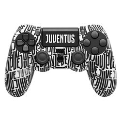 Cover gamepad PLAYSTATION 4 Juventus Repeat White e Black COP40003