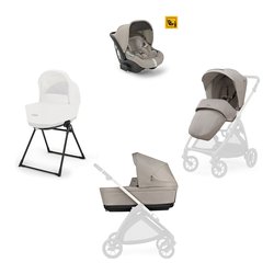 Sistema modulare senza telaio System Quattro con Darwin ELECTA Battery beige AA51S0BTB