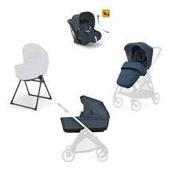Sistema modulare senza telaio System Quattro con Darwin Recline ELECTA Hudson blue AA52S0HDB