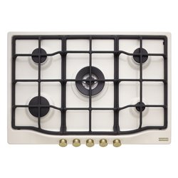 Piano cottura gas 5 zone COUNTRY FCH 755 4G TC C Sahara (75cm)