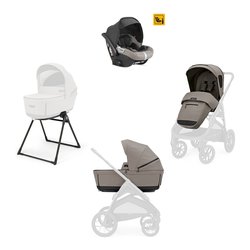 Sistema modulare senza telaio System Quattro con Darwin APTICA XT Tundra beige AA71S0TDB