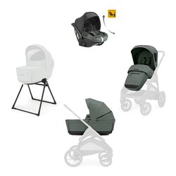 Sistema modulare senza telaio System Quattro con Darwin Recline APTICA XT Taiga green AA72S0TGG