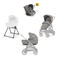 Sistema modulare senza telaio System Quattro con Darwin Recline APTICA Platinum grey AA62S0PLG