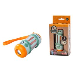 Torcia elettrica portatile Kids NATURE WORLD EXPLORER verde e giallo 104342664