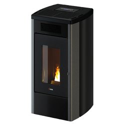Stufa pellet 12kW ATENA Plus 12 T2 Titanium Steel 5 stelle Classe A+ 7023115