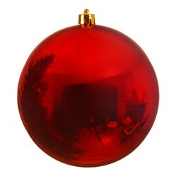 Pallina albero Natale (1pz-20cm) Plastica Red 9022417
