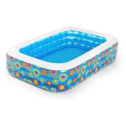 Piscina Family Flower (229x152x56 cm) Multicolor 54120 2
