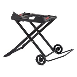 Carrello barbecue pieghevole per Q acciaio Nero 3400856