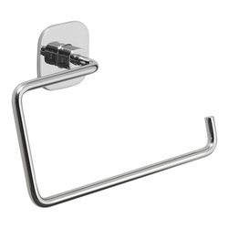 Porta asciugamani parete ad anello TEIDE Cromo lucido TE70 13