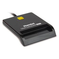 Lettore smart card USB 3.0 Dual connection Black HUSCR ACY