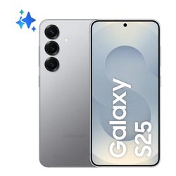 Smartphone 6,2 GALAXY AI S25 Tim 5G Silver shadow ( 128GB Ram 12GB 4000mAh ) 787226