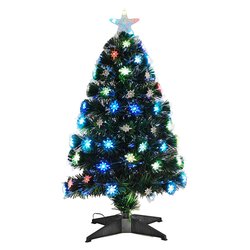 Albero Natale addobbato Verde (H90 cm) 90 luci - LED 446506