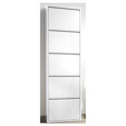 CABINET 10 Paia Scarpiera Bianco opaco