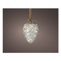 Pigna (15x21cm) (1pz) 15 luci - MICROLED Bianco caldo IP20 485695