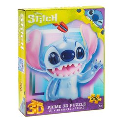 Puzzle 200 pz Stitch Traslucent Disney 5a+ (31x46cm) PRIME 3D PU403000