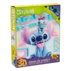 Puzzle 200 pz Stitch Vinyl Disney 5a+ (31x46cm) PRIME 3D PU406000