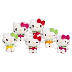 Peluche Plush profumati macedonia (12cm) HELLO KITTY Assortito HKTC6000