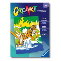Libro da colorare Animali pericolosi CREART 13096008