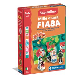 Gioco educativo Mille e una fiaba 4-6a SAPIENTINO MONTESSORI 16846