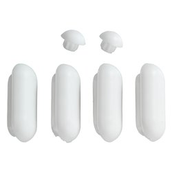 Paracolpi sedile WC termoindurente Bianco 21827100