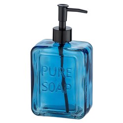 Dosa sapone appoggio PURE SOAP Blu (9,5x6x20 cm) 24712100