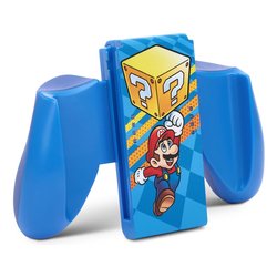 Grip Gamepad SWITCH Mystery Block Mario Joy Con Comfort Grip Blue NSAC0134 01