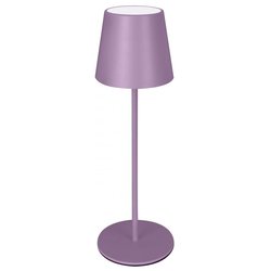 Lampada tavolo AGATA NUANCE Lilla pastello (12x37cm) 120451 LP 1 luce - LED - Max 2W ( IP54 )