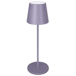 Lampada tavolo AGATA NUANCE Viola pastello (12x37cm) 120451 VP 1 luce - LED - Max 2W ( IP54 )