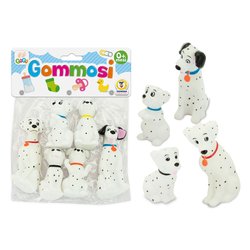 Set Cani Dalmata Gommosi 6 pz GOGO 74307