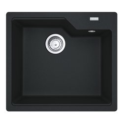 Lavello 1 vasca (56x50cm) Ubg 610 50 URBAN Nero Opaco 114 0686 793