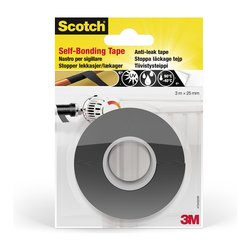 Nastro autoagglomerante per tubazioni 2,5cm x 3m 3M Nero 7100021071