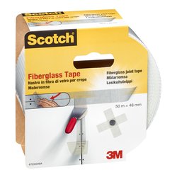 Nastro fibra di vetro 4,8cm x 50m 3M Bianco 7100181273