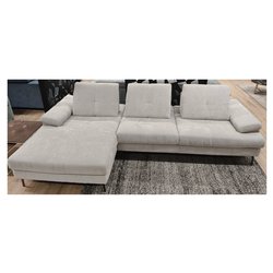 MOD 228 Divano 3 posti penisola a sinistra Pinky 22 ghiaccio