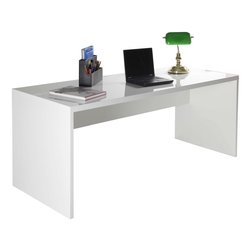 DISEGNO Scrivania Bianco laccato (180cm) Mobile KIT